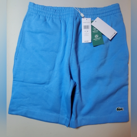 Lacoste Men's Organic Brushed Cotton Fleece Shorts - Picture 3 of 5